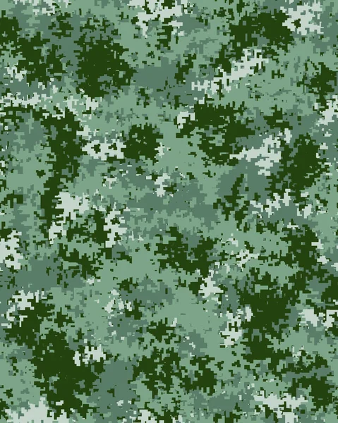 Modèle de camouflage à la mode numérique — Image vectorielle