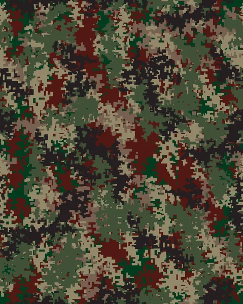 Digital camouflage pattern — Stock Vector
