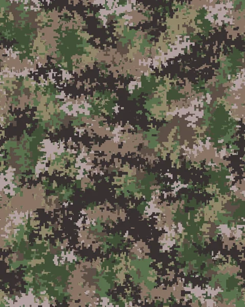Modèle de camouflage numérique — Image vectorielle
