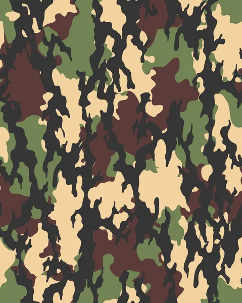 Padrão Camuflagem Elegante Design Moda Ilustração Perfeita — Vetor de Stock