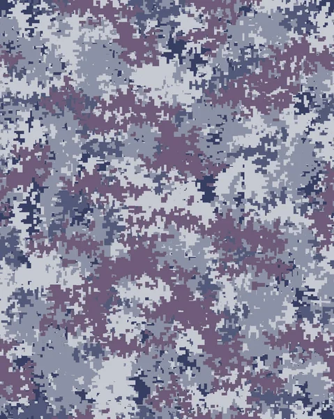 Digitaal Modieus Camouflage Patroon Fashion Design Naadloze Illustratie — Stockvector