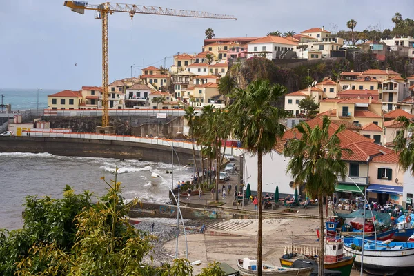 Utsikt Över Camara Lobos Och Marinan Madeira — Stockfoto