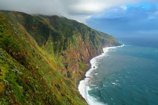 Pohled Krajinu Majáku Ponta Pargo — Stock fotografie