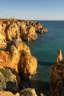 Portekiz, Lagos 'taki Ponta da Piedade Farol Deniz Feneri