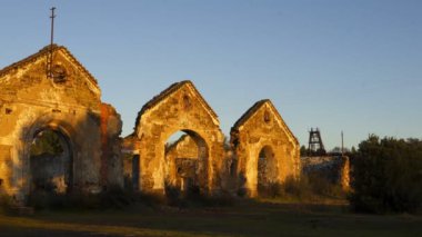 Abandoned mines of Mina de Sao Domingos, in Alentejo Portugal