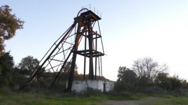 Abandoned mines of Mina de Sao Domingos, in Alentejo Portugal