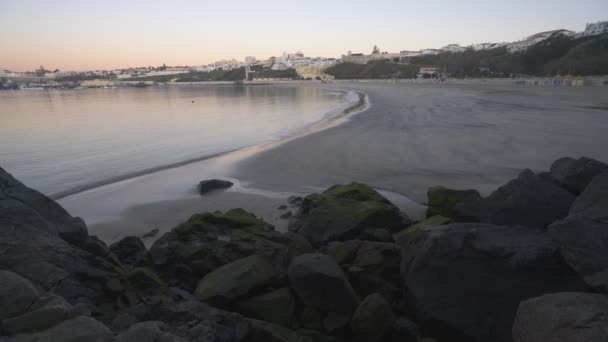 Praia Sines Pôr Sol Portugal — Vídeo de Stock