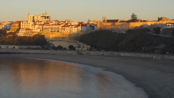 Plage Pins Coucher Soleil Portugal — Video