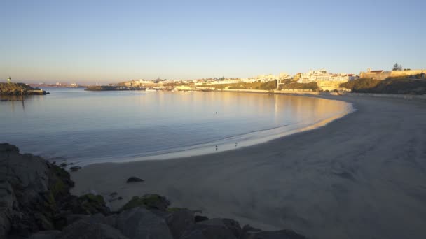Παραλία Sines Στην Πορτογαλία — Αρχείο Βίντεο