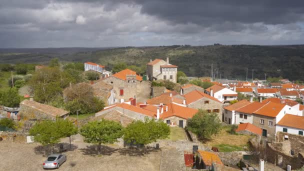 Vista Castelo Pinhel Portugal — Vídeo de Stock