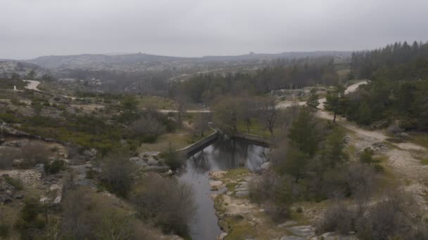 Vale Rossim Paesaggio Serra Estrela Portogallo — Video Stock