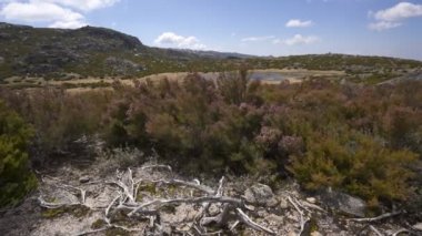 Serra da Estrela, Portekiz 'deki Lagoa Seca manzarası