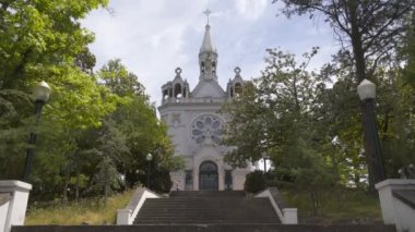 Portekiz Oliveira de Azemeis 'deki Park de La Salette Parkı