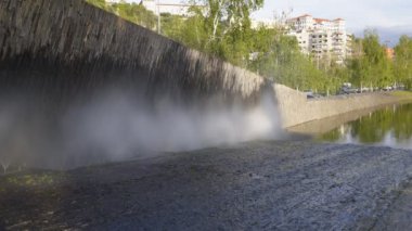 Portekiz 'in Coimbra şehrindeki çeşme