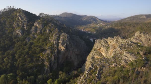 Casal Sao Simao Landschaft Portugal — Stockvideo