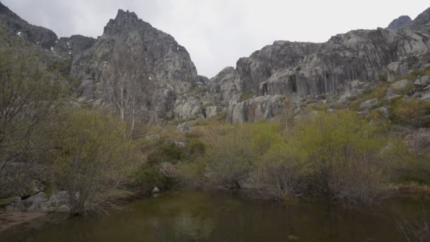 Covao Ametade Serra Estrela Portugal — Stockvideo