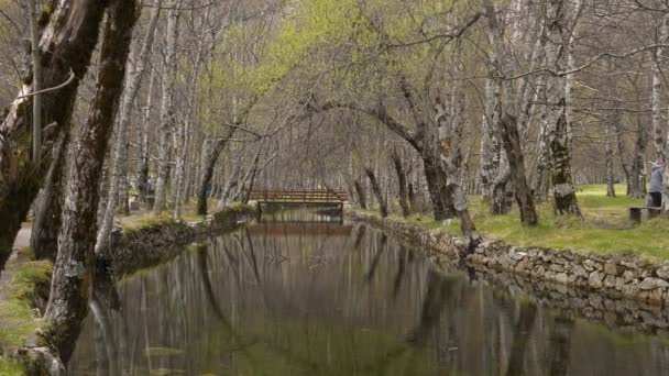 Covao Ametade Serra Estrela Portugal — Stockvideo