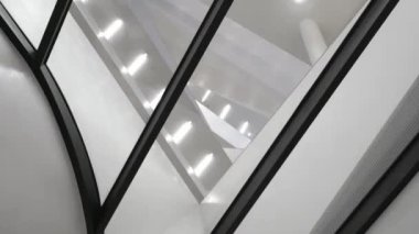 Hamburg 'daki Elbphilharmonie konser salonunun tavanında.