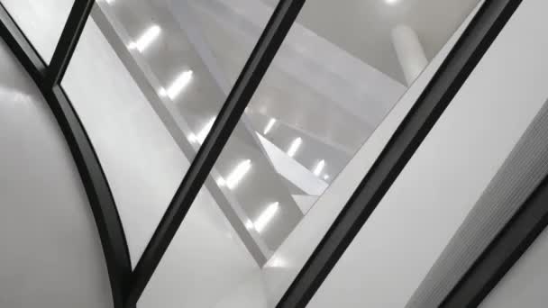 Techo Interior Sala Conciertos Elbphilharmonie Hamburgo — Vídeo de stock