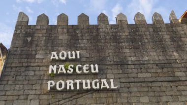 Portekiz, Guimaraes 'de Aqui nasceu Portekiz mektupları