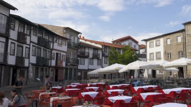 Largo Misericordia Guimaraes Portugal — Stockvideo