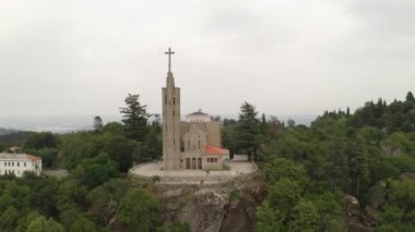 Santuario da Penha Sığınak insansız hava aracı Guimaraes, Portekiz