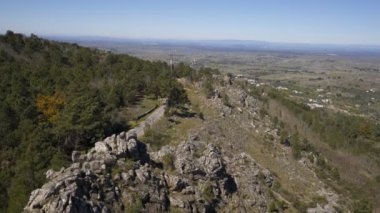Serra de Sao Mamede dağları Castelo de Vide, Portekiz