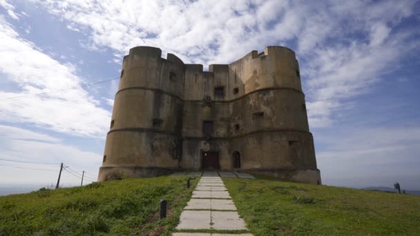 葡萄牙Alentejo的Evoramonte城城堡 — 图库视频影像