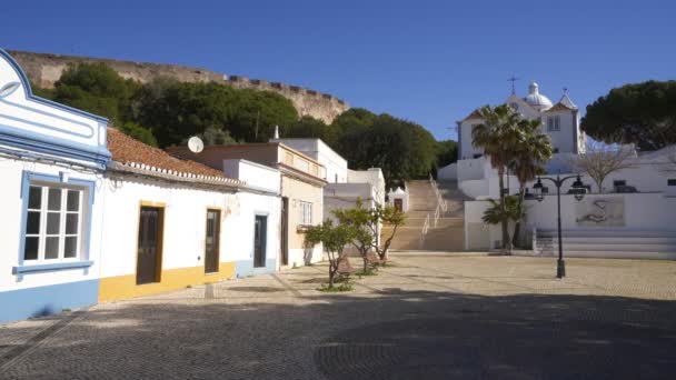 Castro Marim Stadthäuser Der Algarve Portugal — Stockvideo