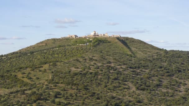 Forte Nossa Senhora Graca Kalesi Alentejo Portekiz Elvas Tan — Stok video