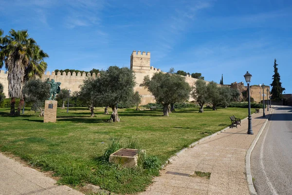 Castillo Badajoz España — Foto de Stock