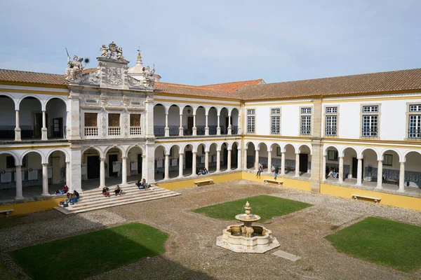 Uniwersytet Evora Studentami Alentejo Portugalia — Zdjęcie stockowe