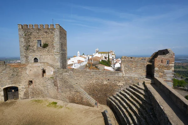 Castillo Monsaraz Alentejo Portugal — Foto de Stock