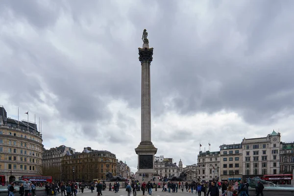 Trafalgar Square Londres Inglaterra — Foto de Stock