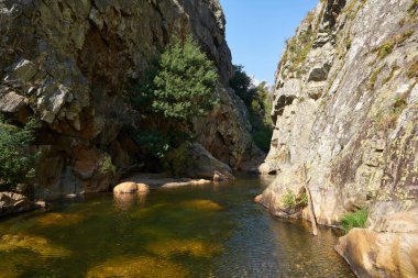 Portekiz Casal de Sao Simao şelalesi manzarası