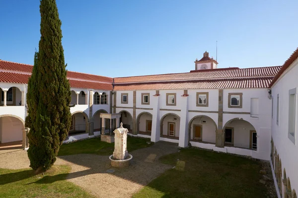 Biblioteka Portalegre Klasztorze Santa Clara Portugalia — Zdjęcie stockowe
