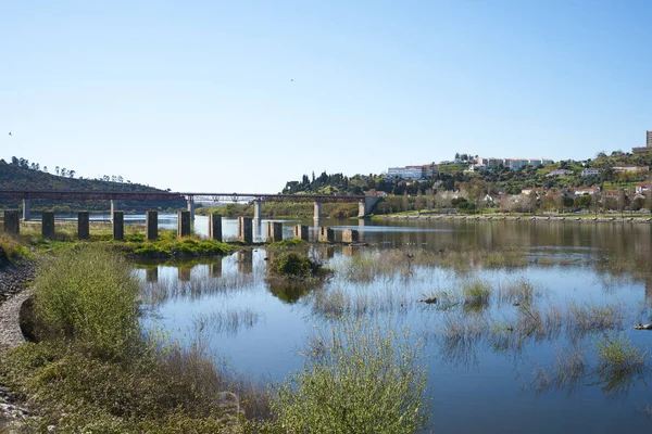 Abrantes City View River Guadiana Portugal — Stock fotografie