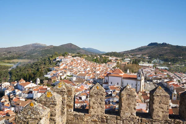 Castillo Castelo Vide Alentejo Vista Ciudad Portugal — Foto de Stock