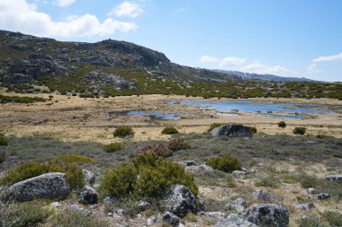 Lagoa Seca Serra da Estrela 'da manzara, Portekiz