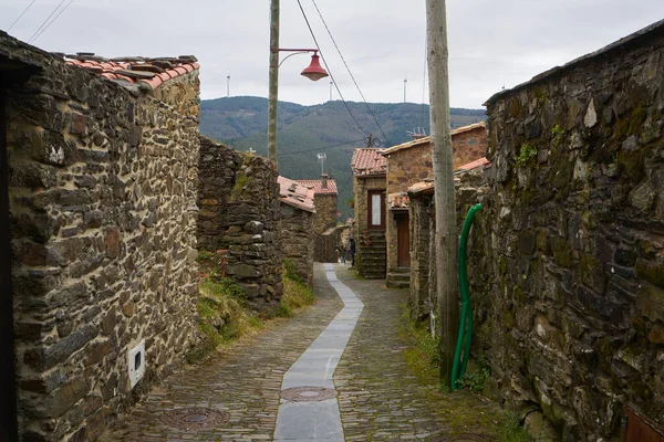 Casas Tradicionais Xisto Aldeia Gondramaz Portugal — Fotografia de Stock