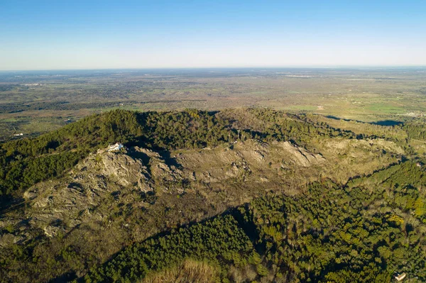 Vista Aérea Serra Sao Mamede Castelo Vide Portugal — Foto de Stock