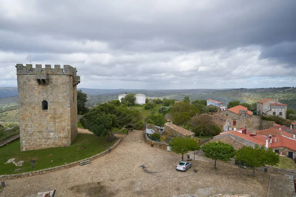 Pinhel Kastély Torony Portugáliában — Stock Fotó