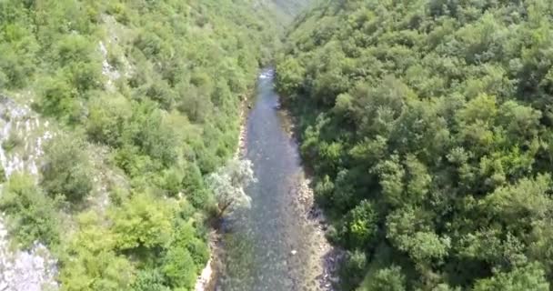 Road in aanbouw, bekijken vanuit de lucht — Stockvideo