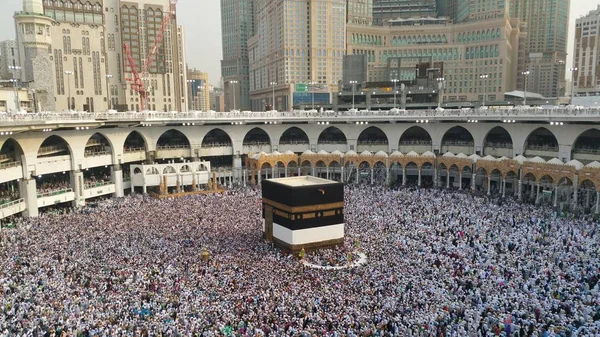 Mekka, Saúdská Arábie, v září 2016 - muslimských poutníků ze všech o — Stock fotografie