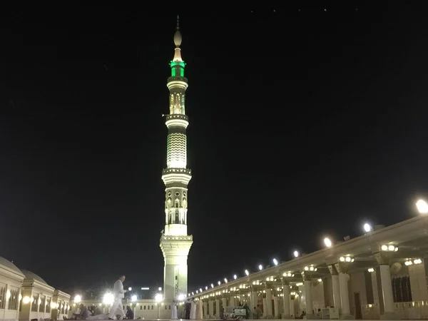 Al Madinah, Saúdská Arábie, září 2016 masdžid (mešita) nabawi — Stock fotografie