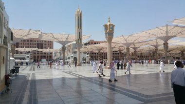 Al Madinah, Suudi Arabistan, Eylül 2016 mescidi (cami) nabawi 