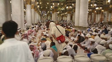 Al Madinah, Suudi Arabistan, Eylül 2016 mescidi (cami) nabawi 