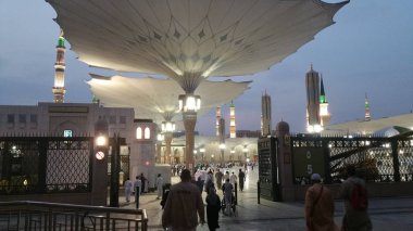 Al Madinah, Suudi Arabistan, Eylül 2016 mescidi (cami) nabawi 