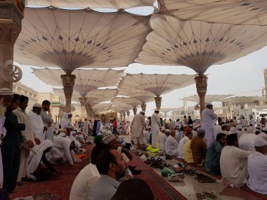 Al Madinah, Suudi Arabistan, Eylül 2016 mescidi (cami) nabawi 