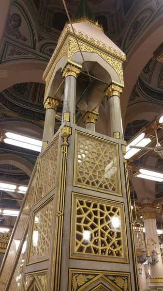 Медіна, Саудівська Аравія 2016 вересня мечеть наауі — стокове фото
